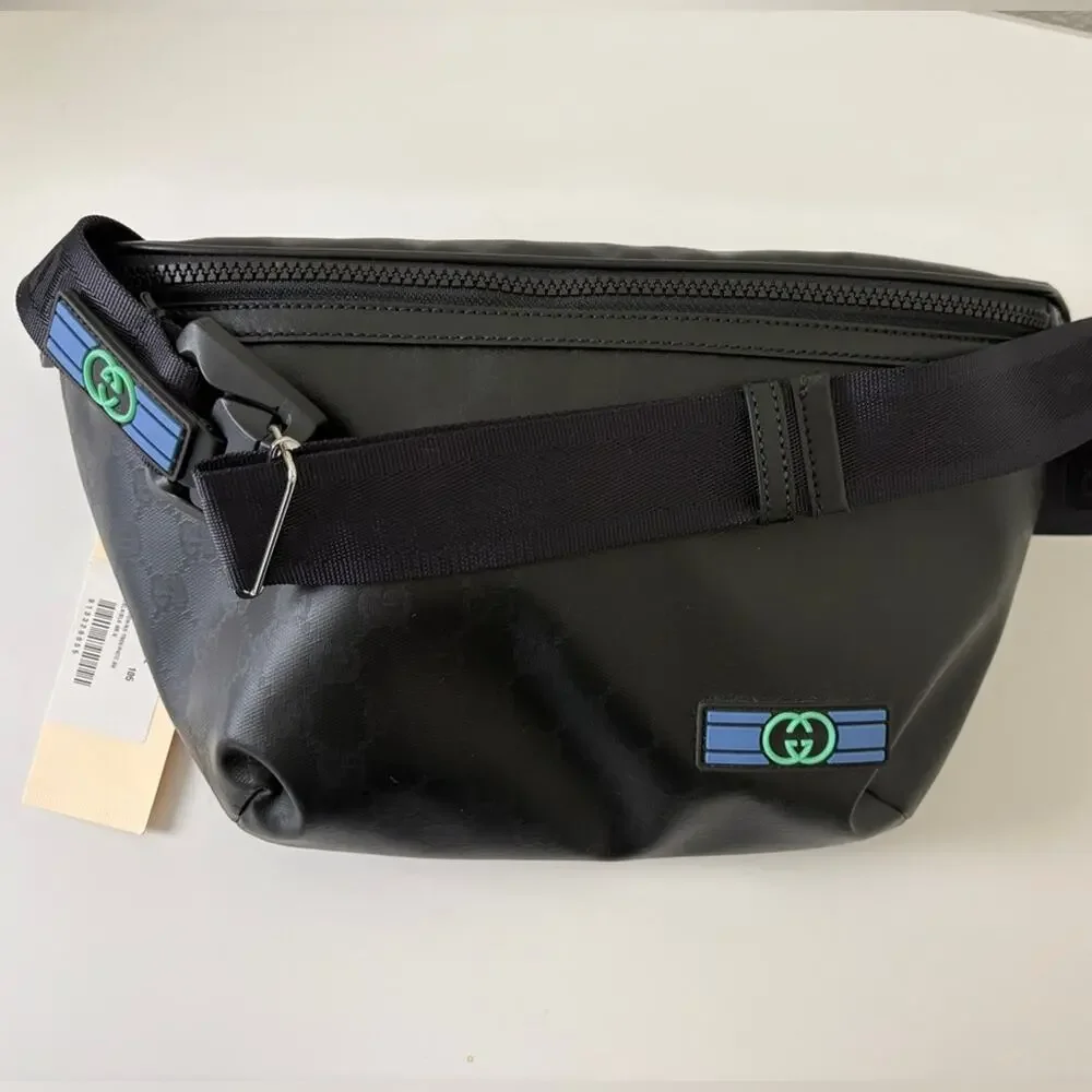 Sale ends 5/14 Gucci Gg Crystal monogram Belt Bag/bum bag new